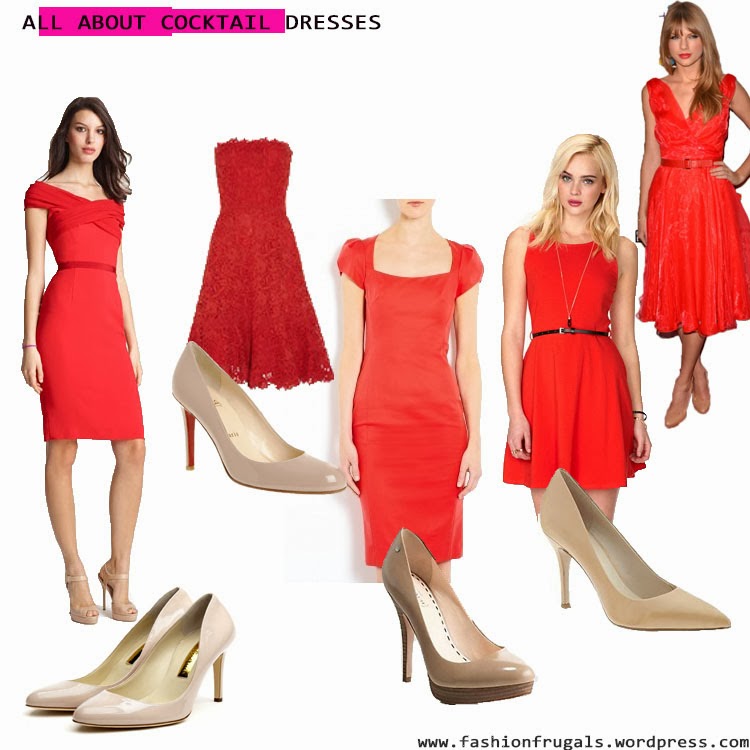 Top Red dress blogs: Red dress shoe color
